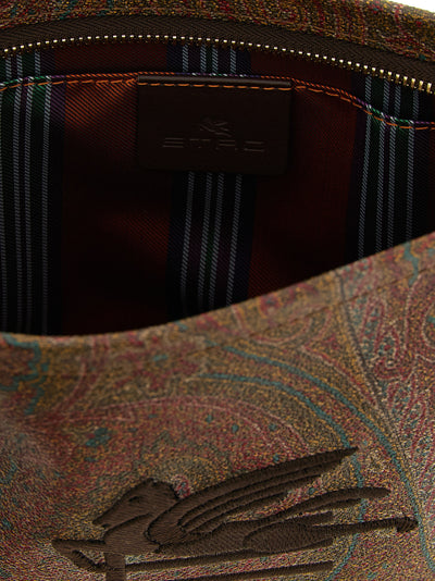 Etro Multicolor Cotton Clutch Bag