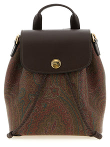 Etro Multicolor Cotton Backpack