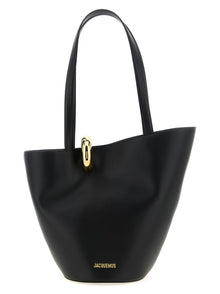 Jacquemus Black Cowhide Shoulder Bag