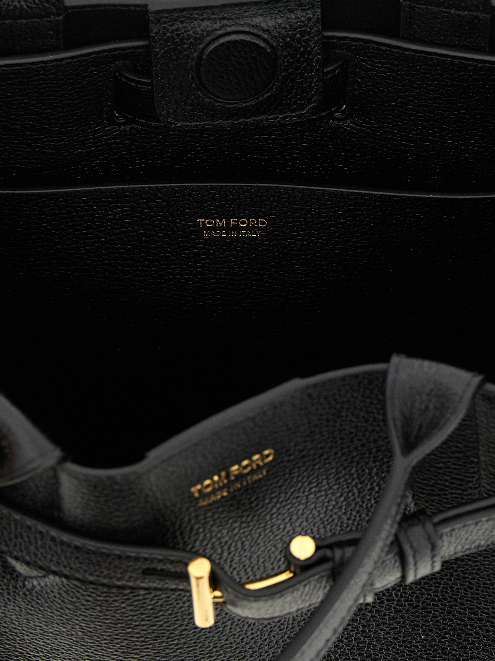 Tom Ford Black Calfskin Handbag
