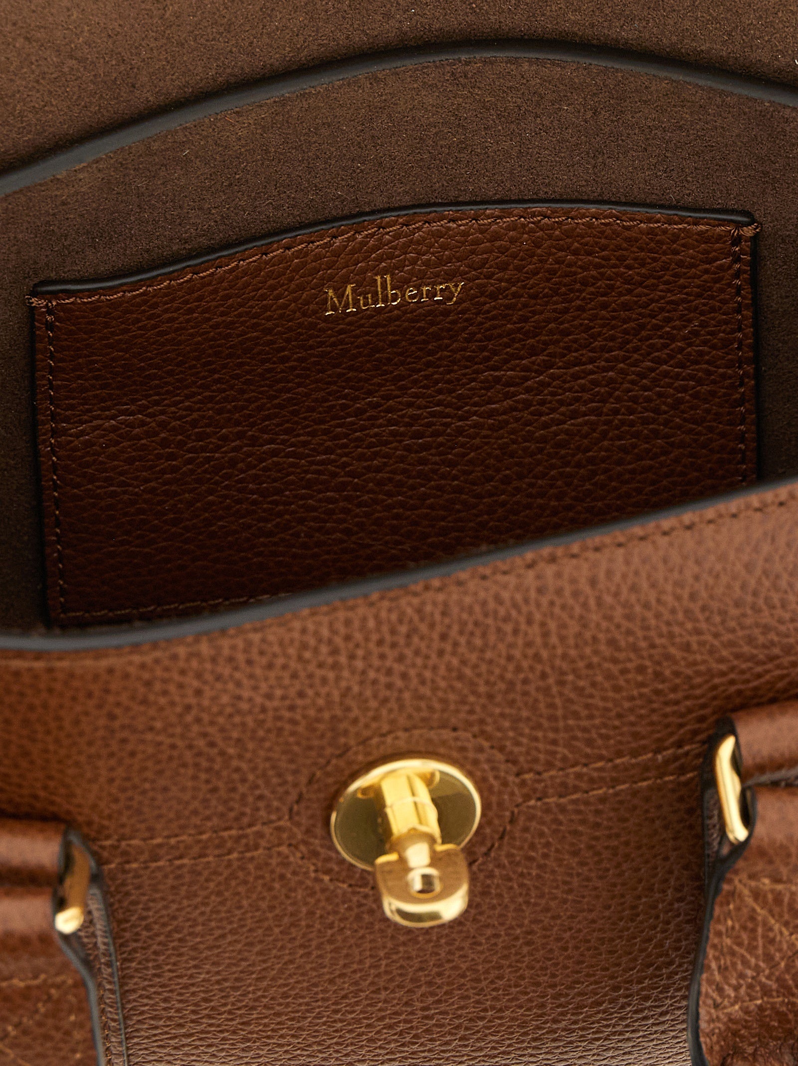 Mulberry Brown Calfskin Handbag