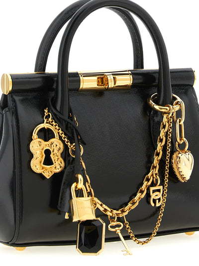 Dolce & Gabbana Black Calfskin Handbag