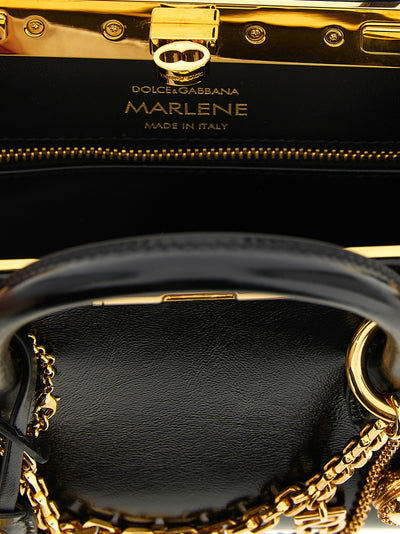 Dolce & Gabbana Black Calfskin Handbag
