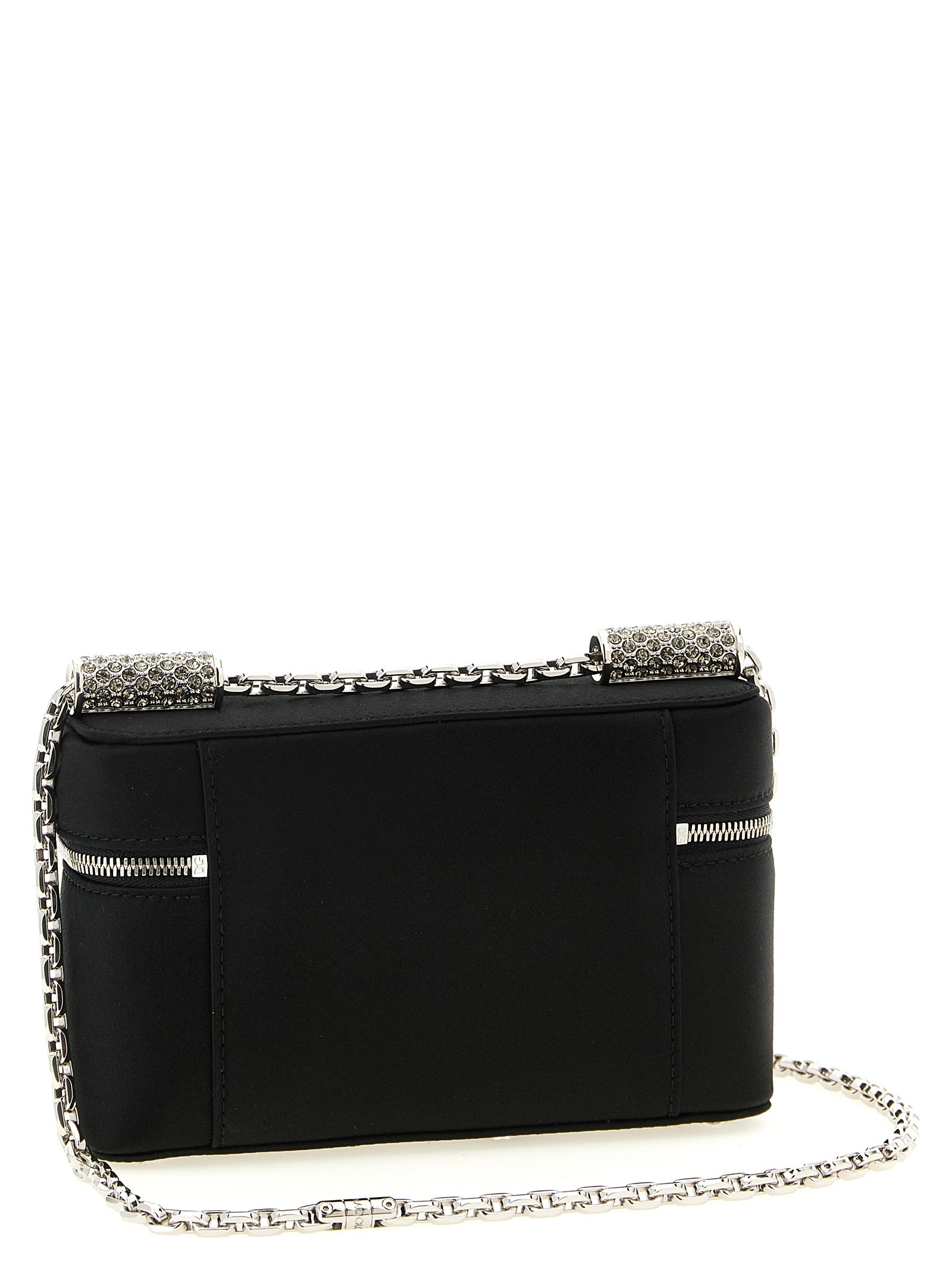 Dolce & Gabbana Black Viscose Crossbody Bag