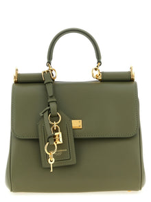 Dolce & Gabbana Bicolor Calfskin Handbag