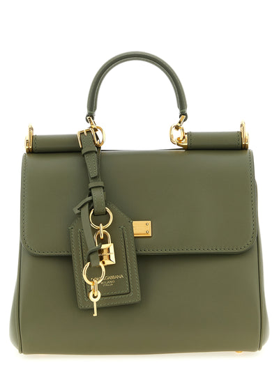 Dolce & Gabbana Bicolor Calfskin Handbag