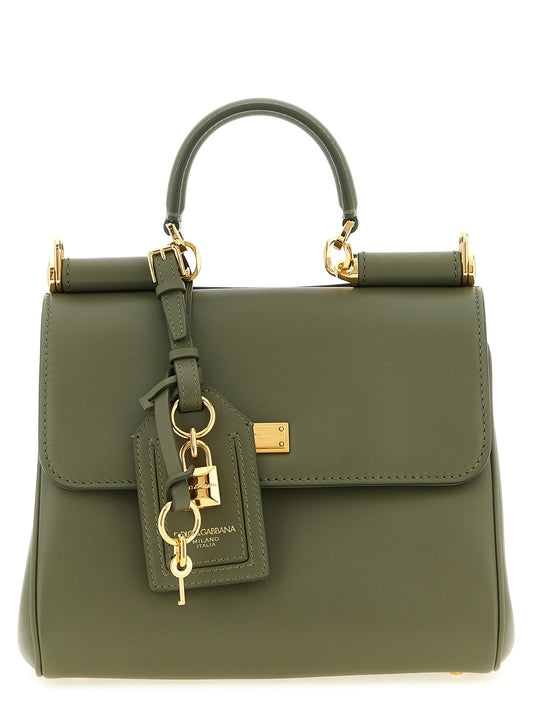 Dolce & Gabbana Bicolor Calfskin Handbag