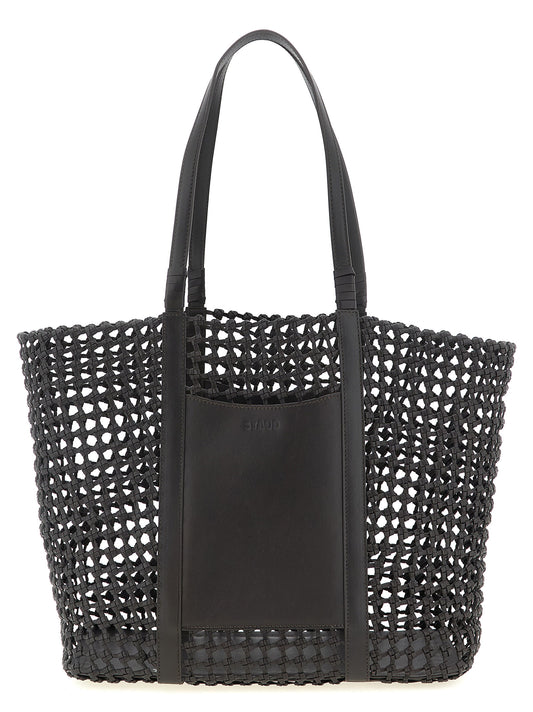 Staud Brown Cowhide Tote Bag