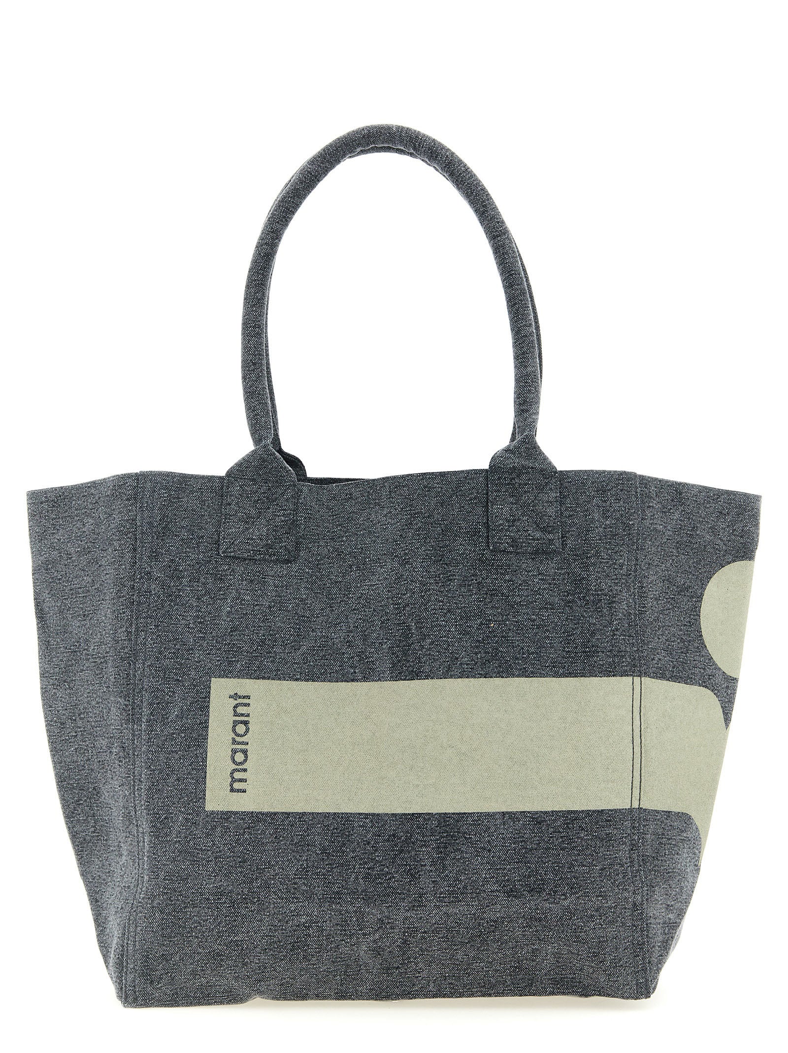 Isabel Marant Black Cotton Tote Bag