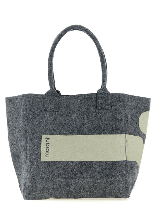 Isabel Marant Black Cotton Tote Bag