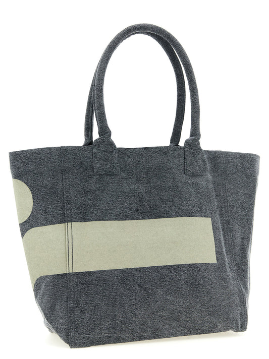 Isabel Marant Black Cotton Tote Bag