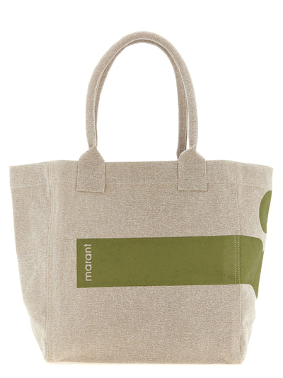 Isabel Marant Bicolor Cotton Tote Bag