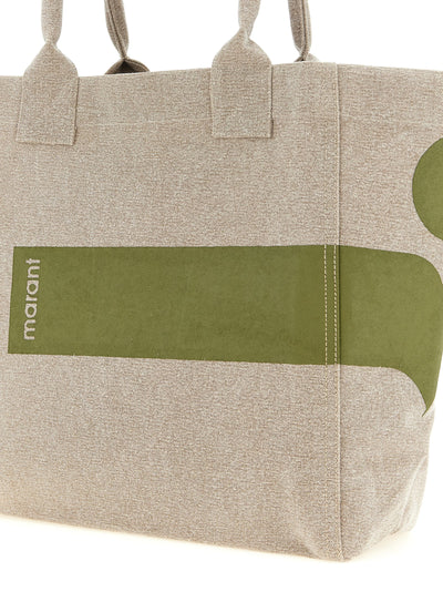 Isabel Marant Bicolor Cotton Tote Bag