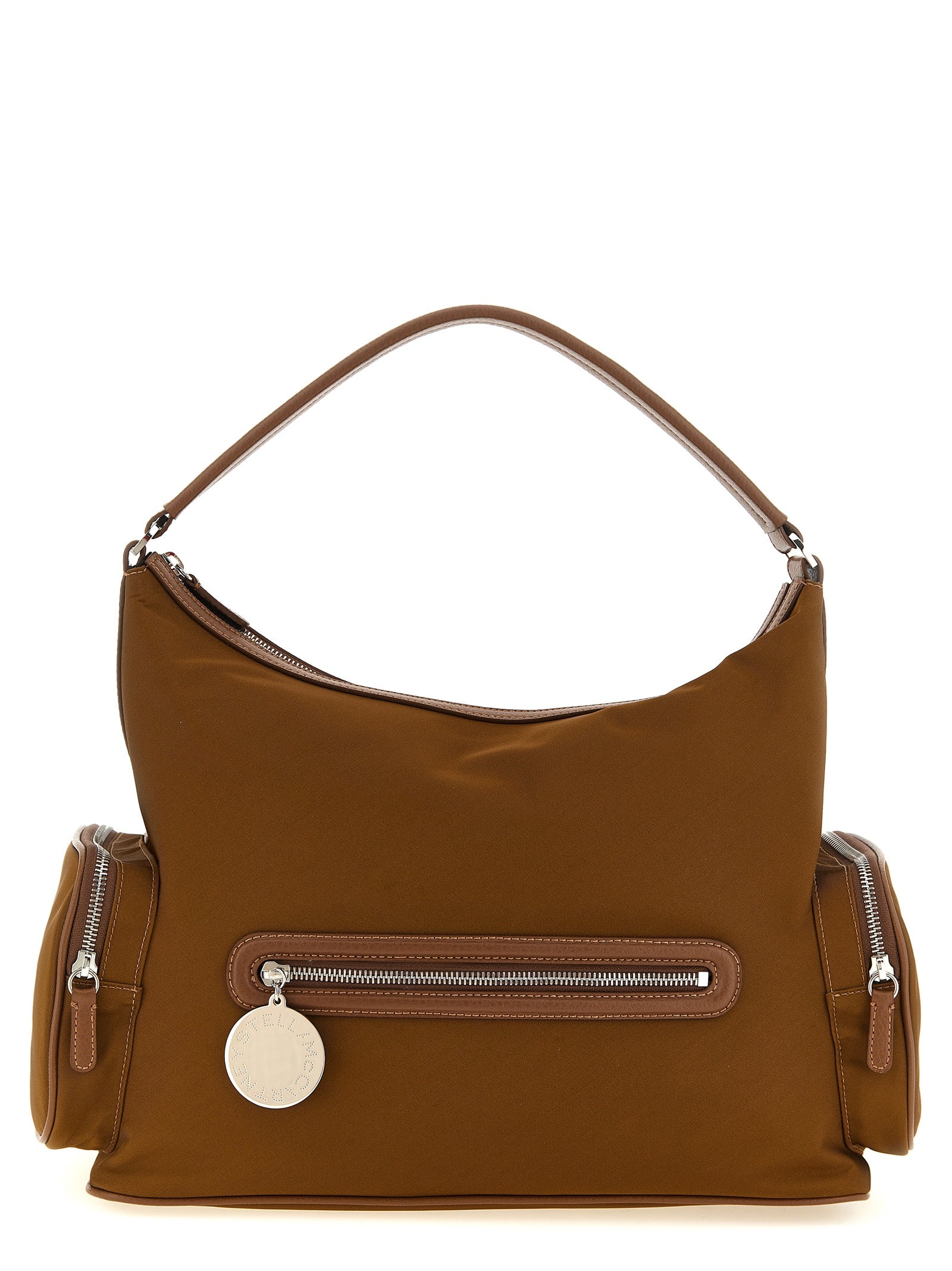 Stella McCartney Brown Polyamide Shoulder Bag