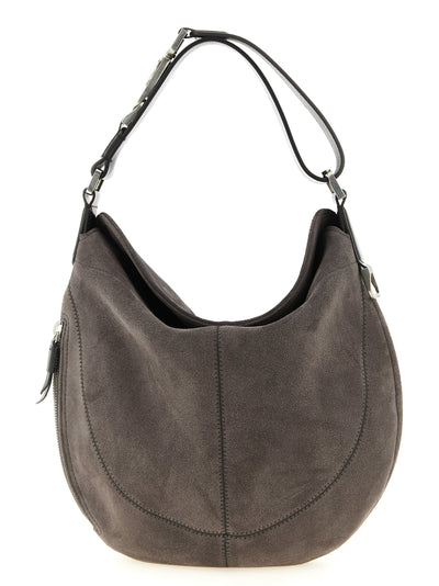 Lemaire Gray Calfskin Shoulder Bag