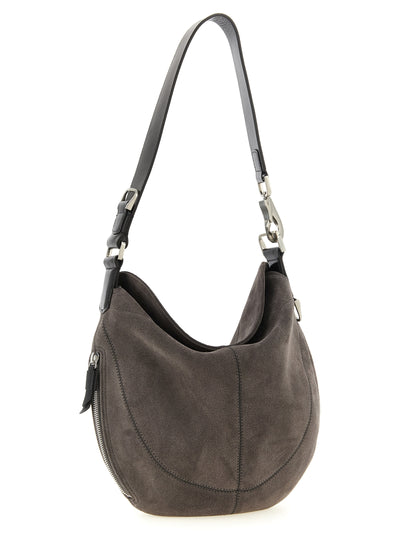 Lemaire Gray Calfskin Shoulder Bag