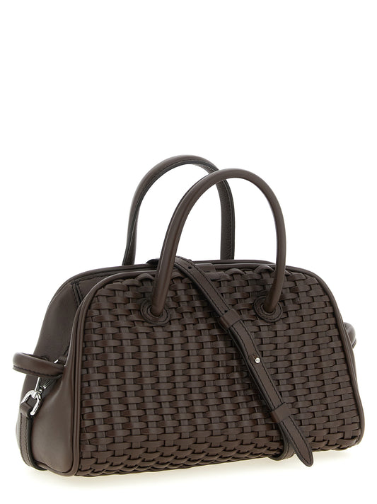 Jacquemus Brown Cotton Handbag