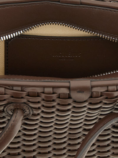Jacquemus Brown Cotton Handbag