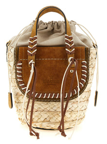 CUBA LAB Beige Pantograph Handbag