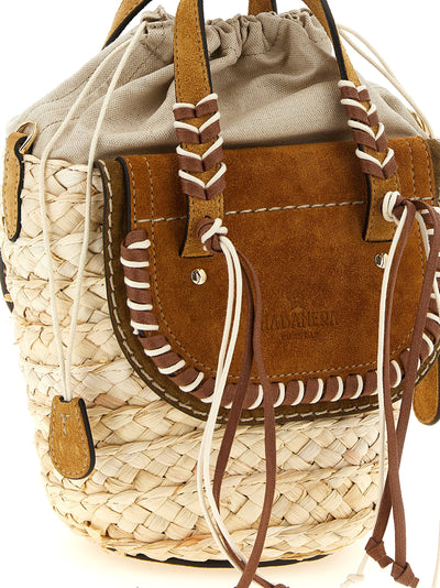 CUBA LAB Beige Pantograph Handbag