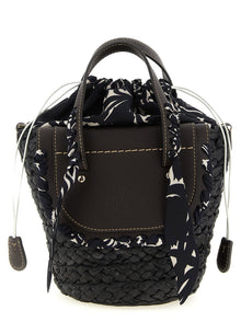 CUBA LAB Black Pantograph Handbag