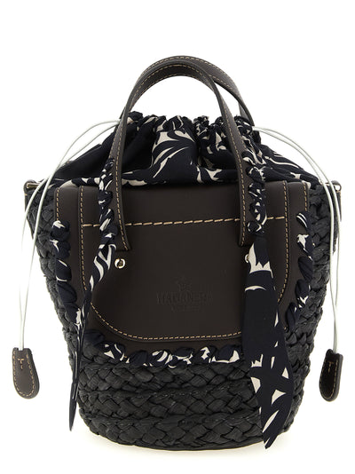 CUBA LAB Black Pantograph Handbag