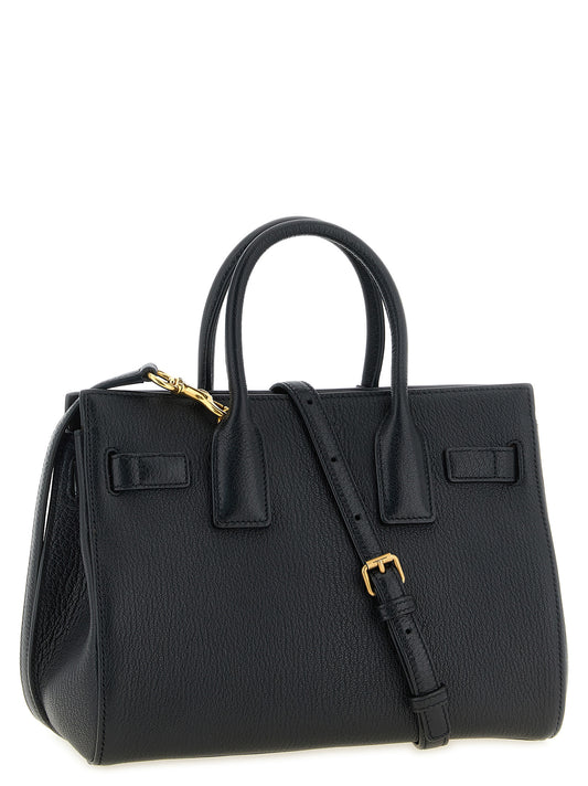 Saint Laurent Black Goatskin Handbag