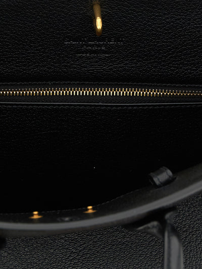 Saint Laurent Black Goatskin Handbag