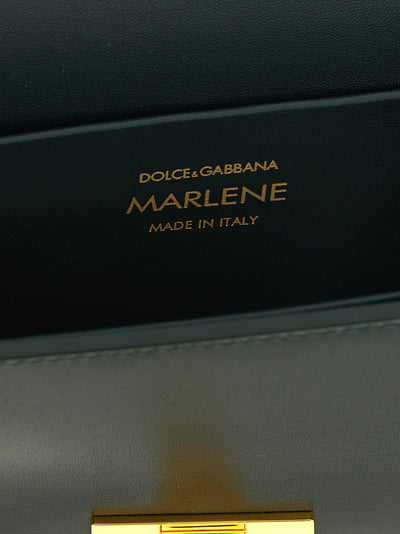 Dolce & Gabbana Bicolor Calfskin Shoulder Bag