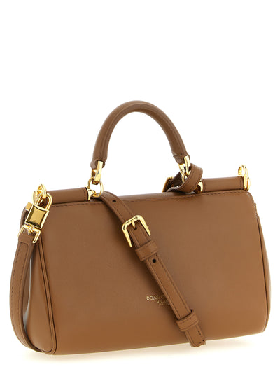 Dolce & Gabbana Brown Calfskin Handbag