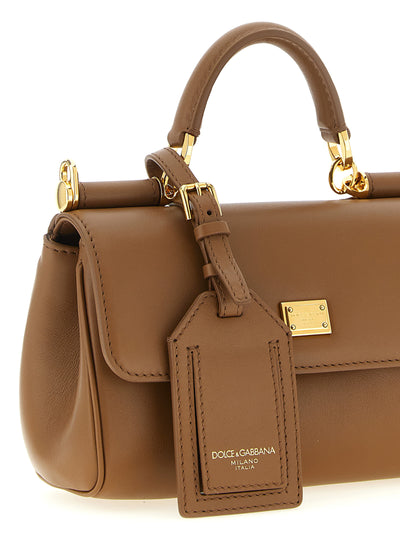 Dolce & Gabbana Brown Calfskin Handbag