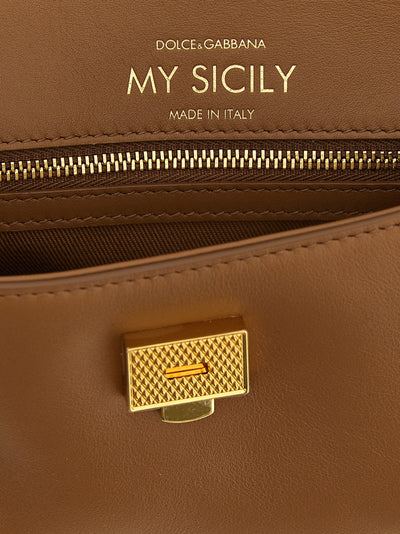 Dolce & Gabbana Brown Calfskin Handbag