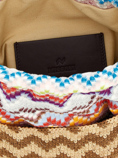 Missoni Multicolor Cotton Crossbody Bag