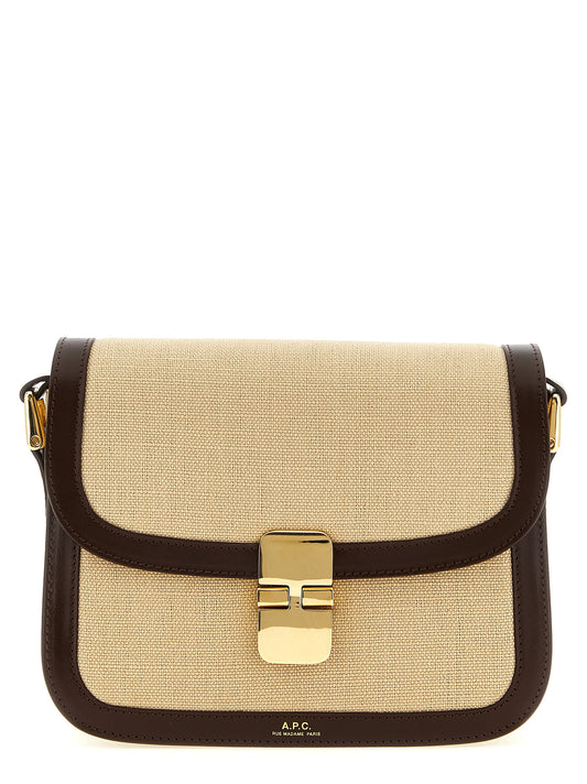 A.P.C. Beige Crossbody Bag