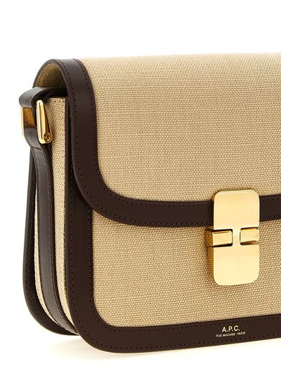 A.P.C. Beige Crossbody Bag
