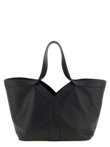 Saint Laurent Black Calfskin Tote Bag