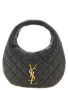 Saint Laurent Brown Lamb Leather Handbag