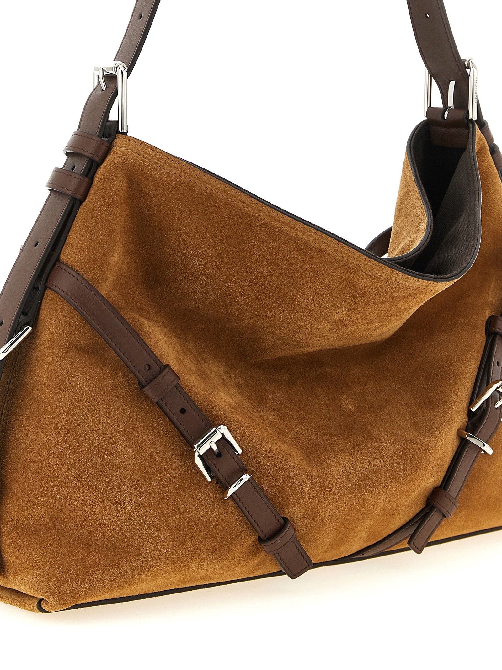 Givenchy Brown Calfskin Shoulder Bag