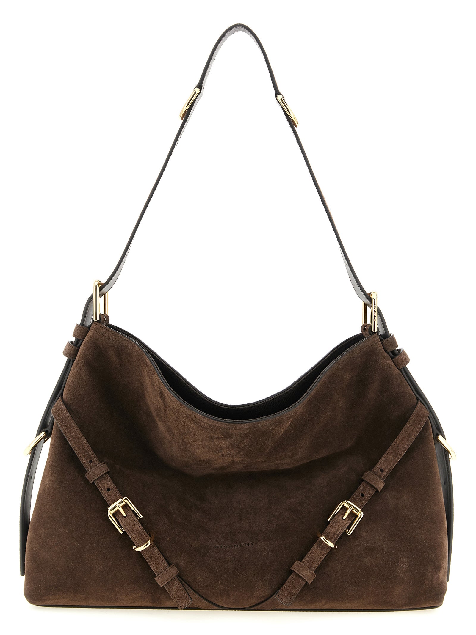 Givenchy Brown Calfskin Shoulder Bag