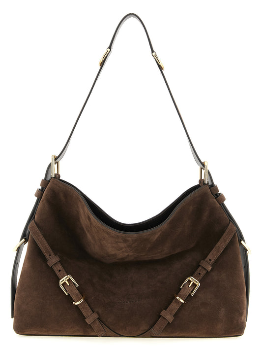 Givenchy Brown Calfskin Shoulder Bag