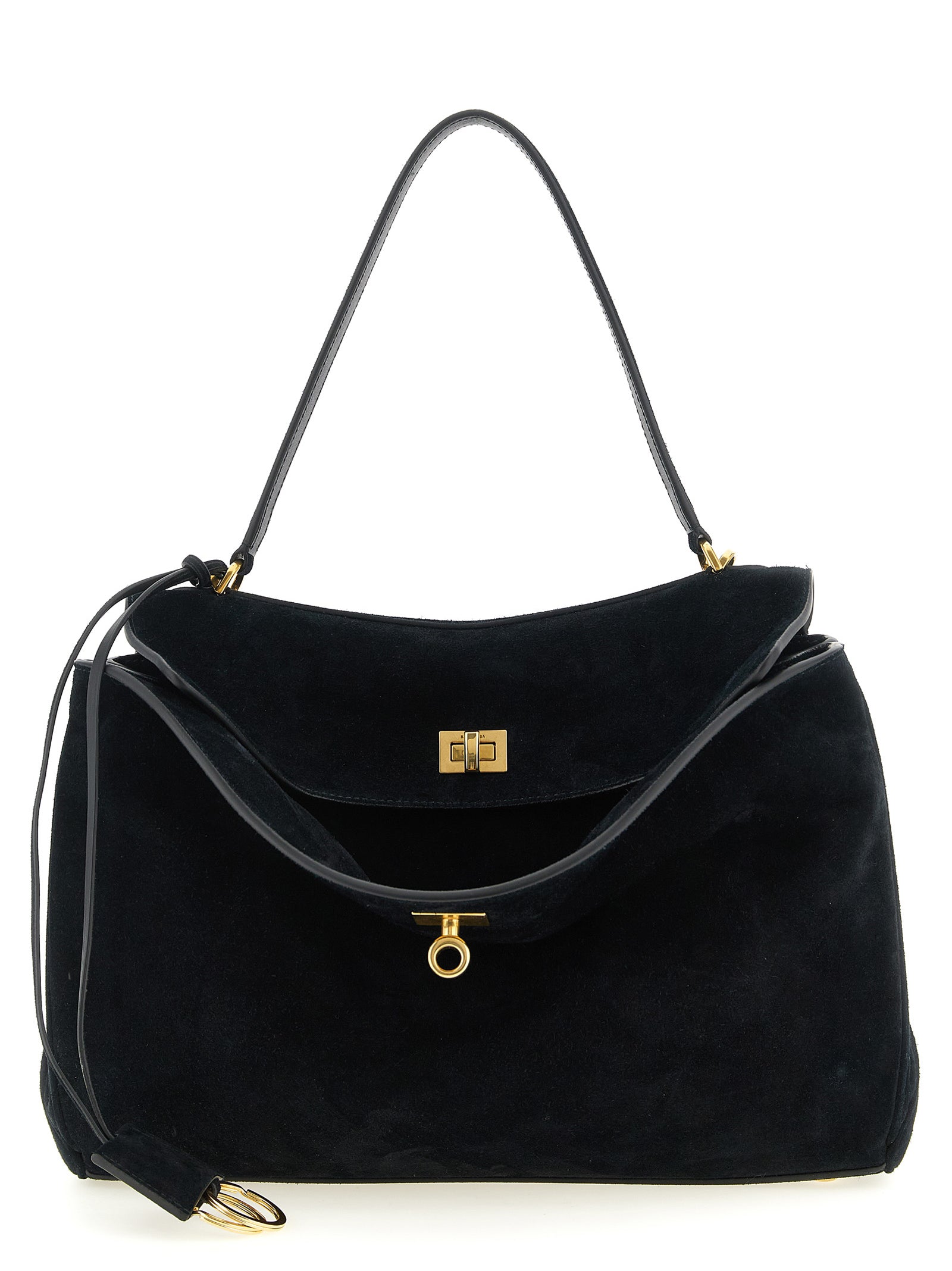 Balenciaga Black Calfskin Handbag