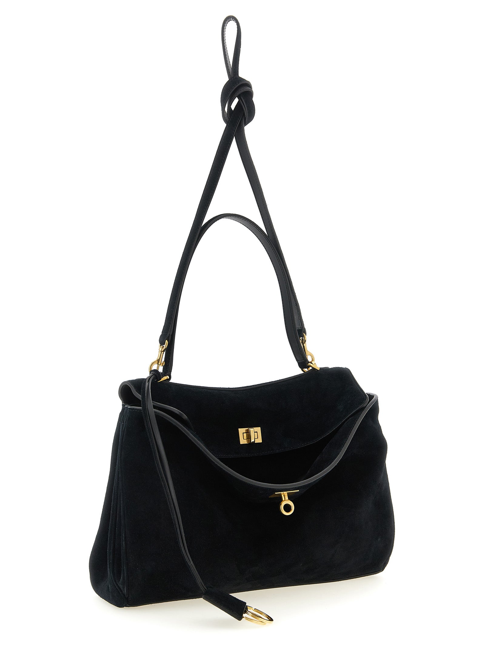 Balenciaga Black Calfskin Handbag