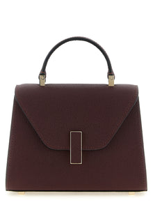 Valextra Bordeaux Calfskin Crossbody Bag