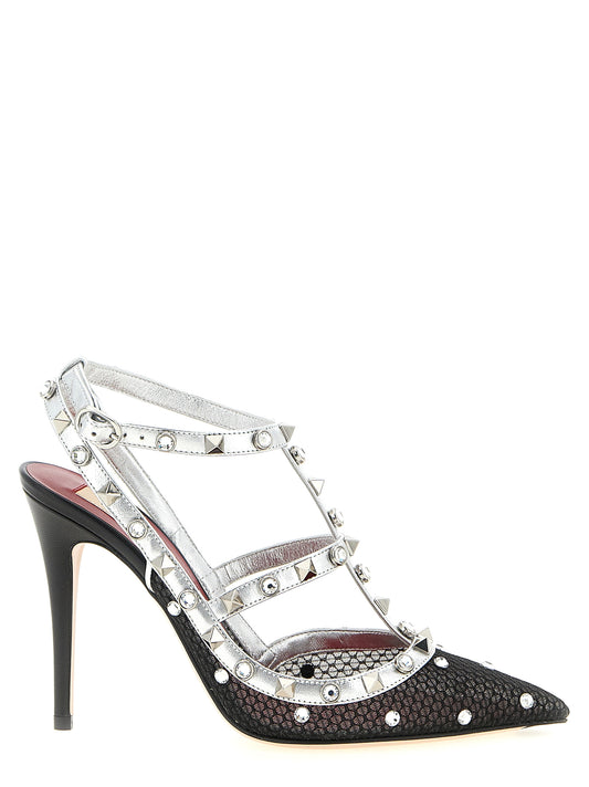 Valentino Garavani Multicolor Polyester High Heel Pumps