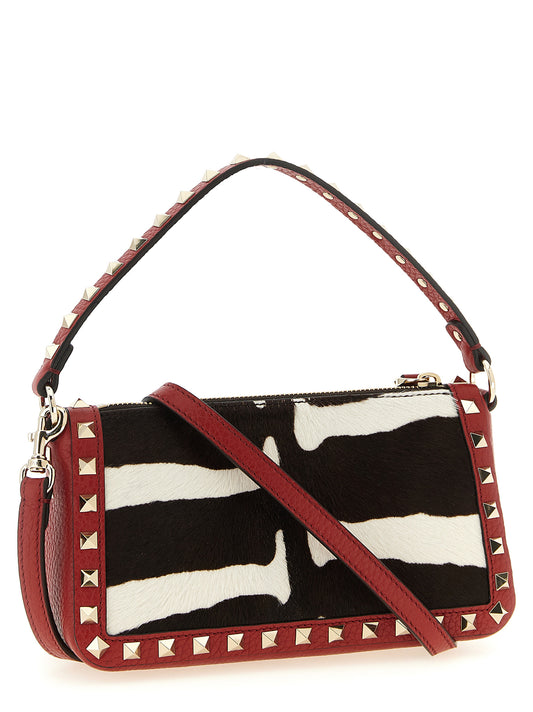 Valentino Garavani Multicolor Calfskin Shoulder Bag
