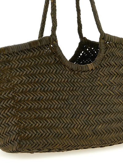 Dragon Diffusion Bicolor Calfskin Shoulder Bag