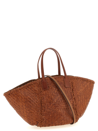 Dragon Diffusion Brown Calfskin Tote Bag
