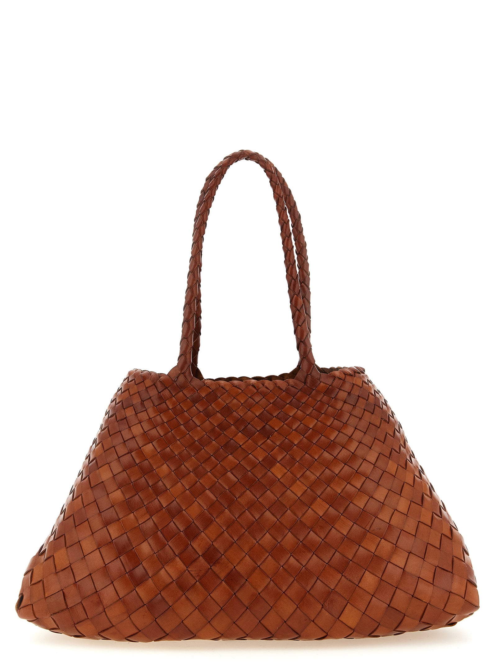 Dragon Diffusion Brown Calfskin Shoulder Bag