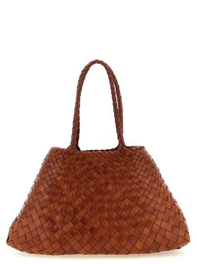 Dragon Diffusion Brown Calfskin Shoulder Bag