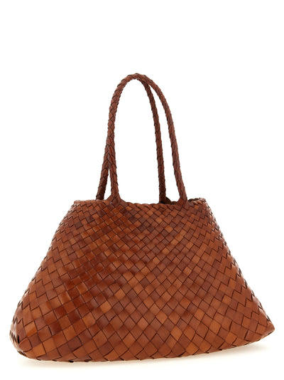 Dragon Diffusion Brown Calfskin Shoulder Bag